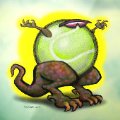 Tennis Beast Window Cling Raamsticker (Vel 3)