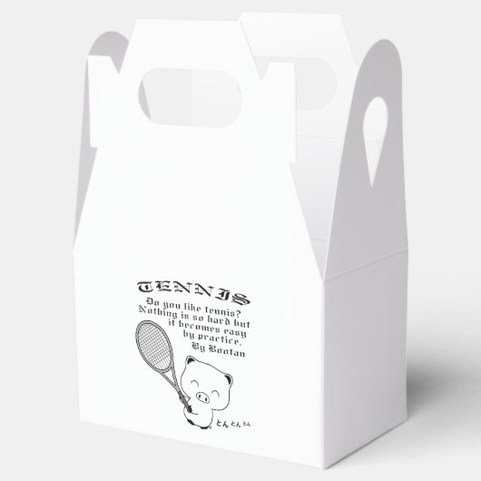Tennis Bedankdoosjes (Geopend)