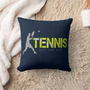 Tennis Beste Spel Ooit Sport Coach Ontwerp Kussen