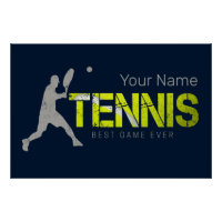 Tennis Beste Spel Ooit Sport Coach Ontwerp