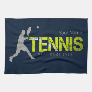 Tennis Beste Spel Ooit  Sport Coach Ontwerp Theedoek