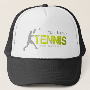 Tennis Beste Spel Ooit Sport Coach Ontwerp Trucker Pet
