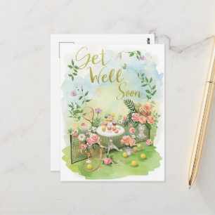 Tennis Beterschap  Briefkaart
