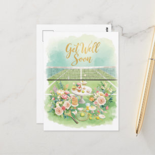 Tennis Beterschap Briefkaart