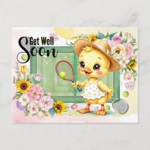 TENNIS Beterschap voor Duck Lover  Briefkaart