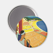 Tennis bij Monte Carlo Magneet (Voorkant / Achterkant)