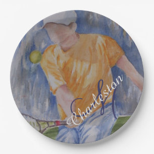 Tennis Birthday Celebration Party Papieren Bordje