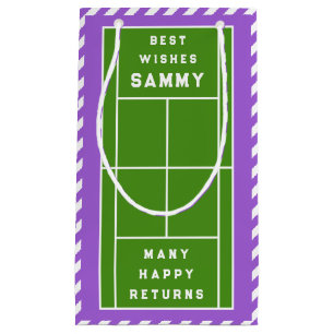 Tennis Birthday Klein Cadeauzakje