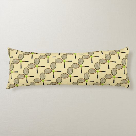 Tennis Body Pillow Lichaamskussen (Voorkant)