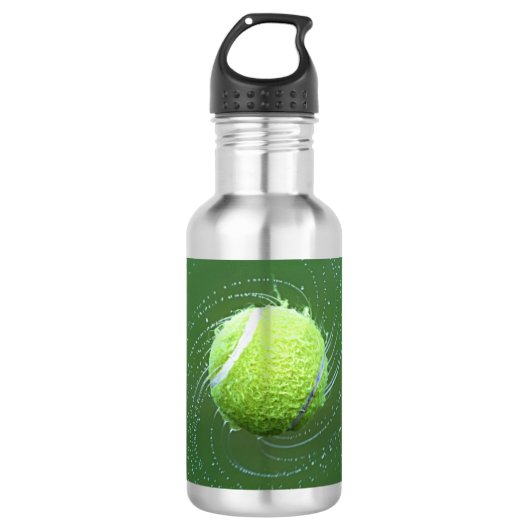 Tennis bouteille d'eau en acier inoxydable (Devant)