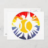 Tennis Break Briefkaart (Voorkant / Achterkant)