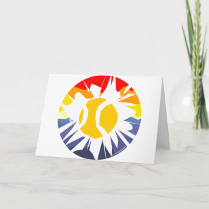 Tennis breekt door de muur kaart