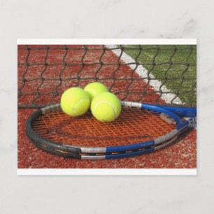 Tennis Briefkaart
