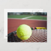Tennis Briefkaart (Voorkant / Achterkant)