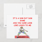 TENNIS BRIEFKAART (Voorkant / Achterkant)