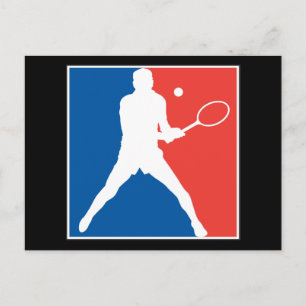 Tennis Briefkaart