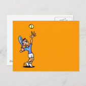 Tennis Briefkaart (Voorkant / Achterkant)