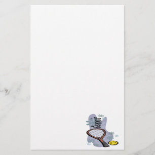 Tennis Briefpapier
