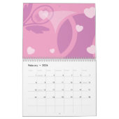 Tennis Calendrier cadeau avec des illustrations co (Feb 2026)