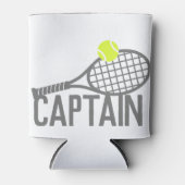 Tennis Captain Personalized Blikjeskoeler (Voorkant)