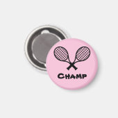 Tennis Champ Magnet (Recto/Verso)
