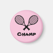Tennis Champ Magnet (Devant)