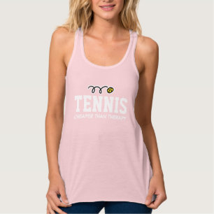 Tennis Cheaper en Therapy Women's black tank top