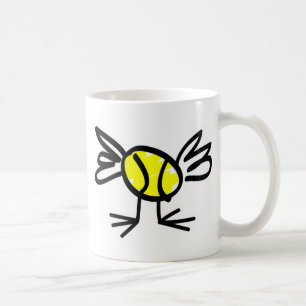 Tennis chick mok geschenk