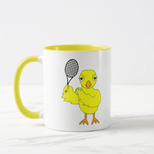 Tennis Chick Mug (Gauche)