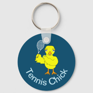Tennis Chick Sleutelhanger