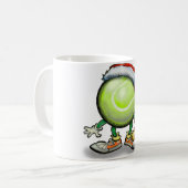 Tennis Chrsitmas Koffiemok (Voorkant links)