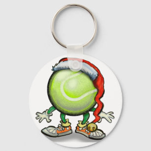 Tennis Chrsitmas Sleutelhanger