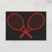 Tennis - Chubby Visitekaartje (Achterkant)