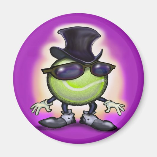 Tennis Class Magneet (Voorkant)