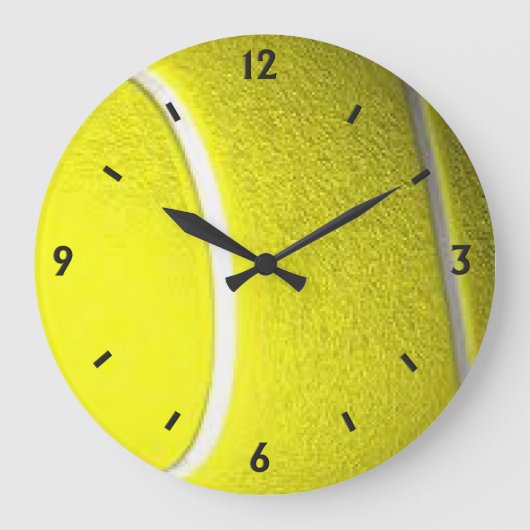 Tennis Clock Grote Klok (Voorkant)
