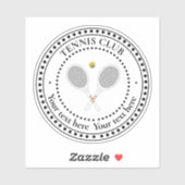  Tennis Club Sticker (Vel)