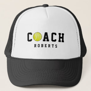 🎾 Tennis COACH [aangepaste naam] Trucker Pet