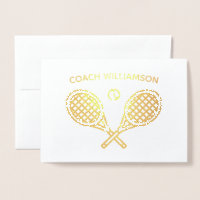 Tennis Coach bedankt