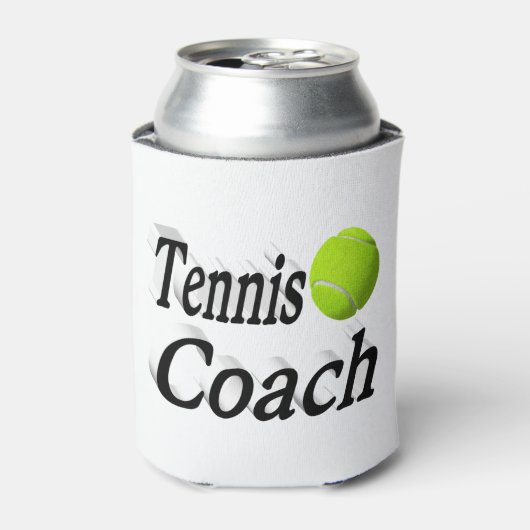 Tennis Coach Blikjeskoeler (Blikje Voorkant)