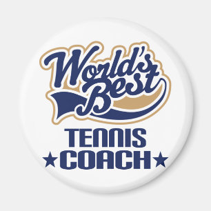 Tennis Coach Gift Magneet
