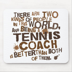 Tennis Coach Gift Muismat