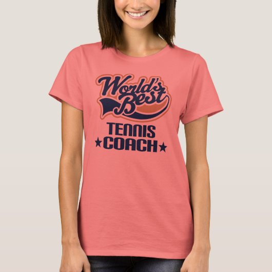 Tennis Coach Gift T-shirt (Voorkant)