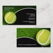 Tennis Coach | Lessen voor de praktijkervaring Visitekaartje (Voorkant / Achterkant)