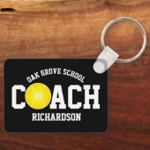 Tennis Coach Sleutelhanger (Voorkant)