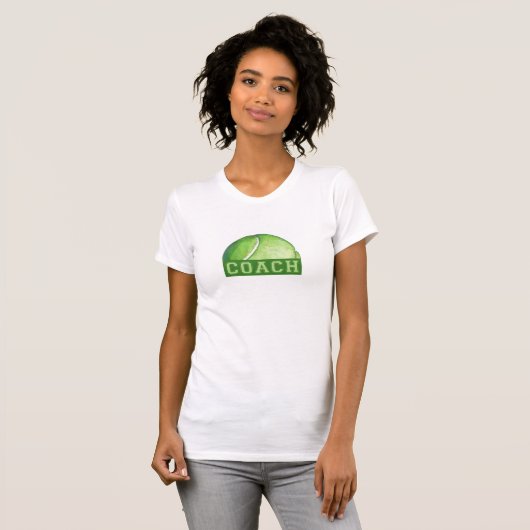 Tennis Coach T-shirt (Voorkant volledig)