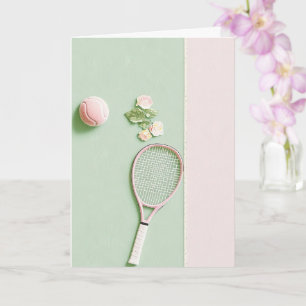 Tennis Collage Verjaardag Kaart
