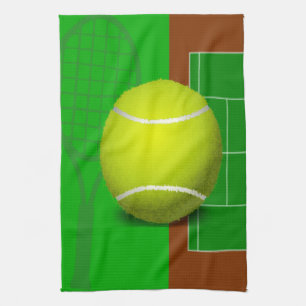 Tennis Court en Racquets Theedoek