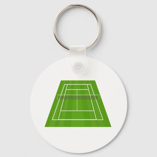 Tennis Court Sleutelhanger (Voorkant)