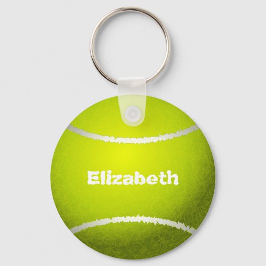 Tennis Custom Ball Sleutelhanger (Voorkant)