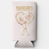 Tennis Custom Meisje Verjaardag (Voorkant)